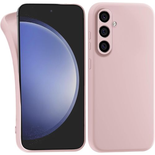 Coque Silicone Tpu Pour Samsung Galaxy S25 Plus - Slim Et Flexible, Antichocs Ultra Protectrice, Rose