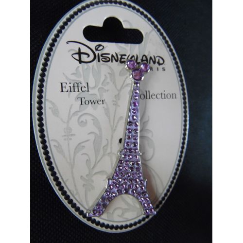 Pins Disney Disneyland Paris Tour Eiffel En Strass