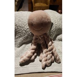 Doudou pieuvre rose nattou