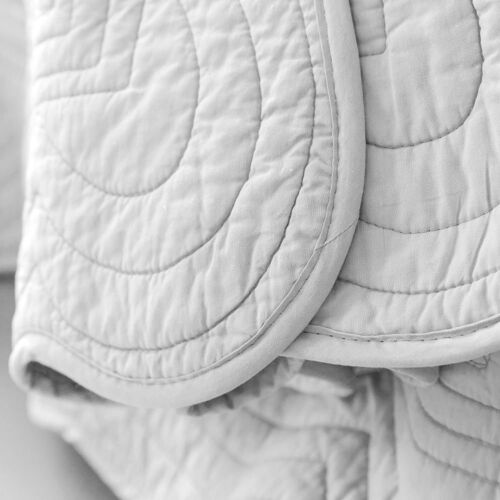 Boutis En Coton Blanc 230x250cm