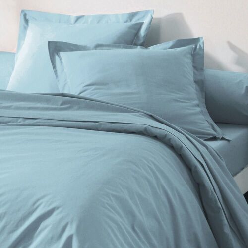 Housse De Couette En Coton Bleu Glacier 200x200