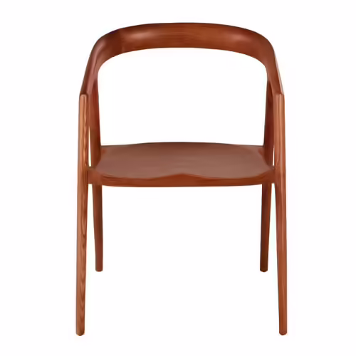 Chaise En Bois De Frêne Foncé