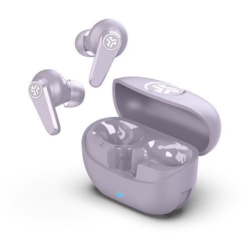 JLab Go Pods ANC Casque True Wireless Stereo (TWS) Ecouteurs Appels/Musique Bluetooth Lilas