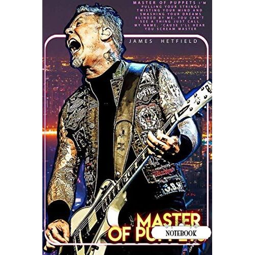 Notebook : Metallica Notebook Weekly Planner Journal Blank Ruled Writing Journal Perfect Diary Notebook Gifts Ideas