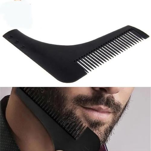 Peigne A Barbe Ou Moustache Rasage Noir 