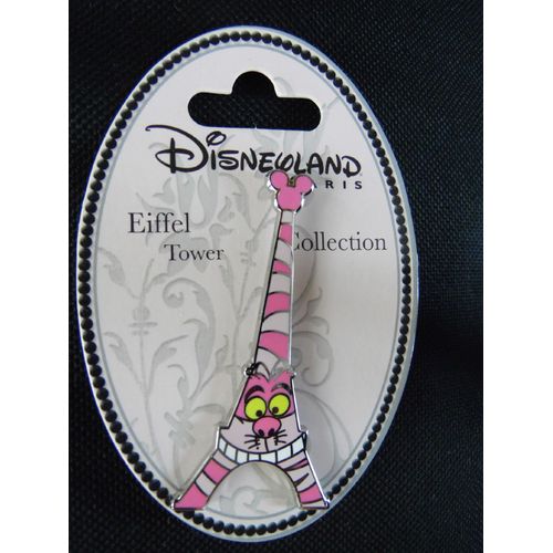 Pins Disney Disneyland Paris Tour Eiffel Cheshire D'Alice