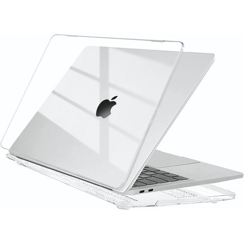 Coque Macbook Pro 13 Pouces M2 M1 2022-2016 A2338 A2289 A2251 A2159 A1989 A1706, Plastique Case Rigide Étui Pour Macbook Pro 13 Avec Touch Bar - Transparent Clair