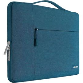 13-14 Pouces Housse Pour Ordinateur Portable,13,3 Pouces Avec Poignée,Compatible Avec Macbook Air/Pro 13/Pro14,Hp,Dell,Asus,Lenovo,Sacoche Multifonction En Polyester,Deep Teal