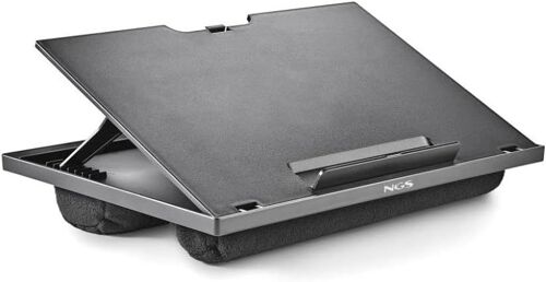 SUBZONAL-LAPNEST - Support Multifonctionnel et Ergonomique pour Ordinateurs Portables jusqu'à 15,6"" avec Base rembourrée, réglable avec 8 Niveaux de Hauteur