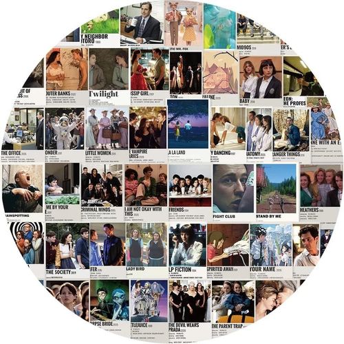 Film Classique Autocollants Vintage 50 Pièces, Autocollants En Vinyle Esthétique Cottagecore Decor Pour Srapbook, Ordinateur Portable, Adolescents Filles Adultes Cadeaux Rétro