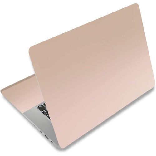 Autocollant En Vinyle Réutilisable Pour Ordinateurs Portables 12,1-15,6"",Décoratif,Résistant À L'Eau Et Aux Rayures,Pour 13,3"" 14"" 15"" Pc Portable Et Netbook (039 Camel Clair)