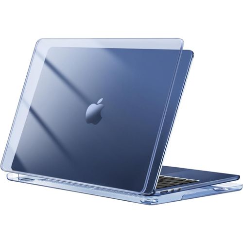 Compatible Avec Macbook Air 13 Pouces Coque M4 M3 M2 2025-2022 Touch Id Liquid Retina De 13,6 Pouces, Coque Protection Rigide Pour Mac Air M4 M3 M2 13 A3240 A3113 A2681,Minuit Cristal