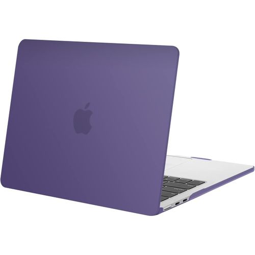 Compatible Avec Macbook Air 13 Pouces Coque M4 M3 M2 2025-2022 Touch Id Liquid Retina De 13,6 Pouces, Coque Protection Rigide Pour Mac Air M4 M3 M2 13 A3240 A3113 A2681,Violet Impérial
