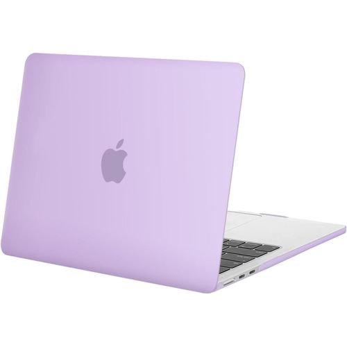 Compatible Avec Macbook Air 13 Pouces Coque M4 M3 M2 2025-2022 Touch Id Liquid Retina De 13,6 Pouces, Coque Protection Rigide Pour Mac Air M4 M3 M2 13 A3240 A3113 A2681,Violet