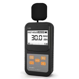 Sonomètre numérique portable, mesure du niveau sonore (SPL) de 30 à 130 dB, grand écran LCD rétroéclairé