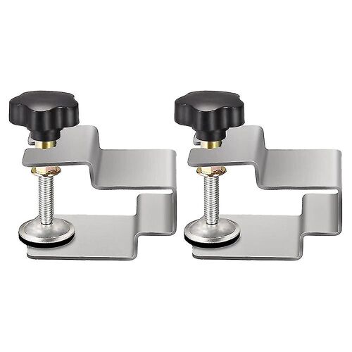 Pinces d¿installation avant de tiroir, 2pcs Armoire en acier inoxydable Armoire Outils pour tiroir Panneau avant