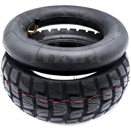 Outdoor Inner Tube Tyre For Electric Scooter 10x Upgrade All-Terrain Tyre 10 Inch, 90 Degree