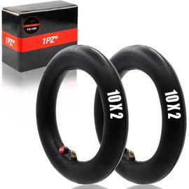 F3i-10w 10 Inch 10 X 2 Inner Tube For Self-Balancing Scooter Baby Stroller Electric Scooter Child Bicycle Mini Motorcycle For Tyres 10 X 1.90 10 X 1.95 10 X 2 10 X 2.125 10 X 2.25 With Angled