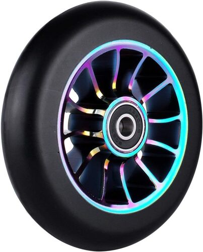 Pro Stunt Series Scooter Wheel 110 Mm With Abec 9 Bearings For Mgp/Razor/Lucky/Jd Bug Pro., Sco-02, Colourful, Diameter 110 Mm