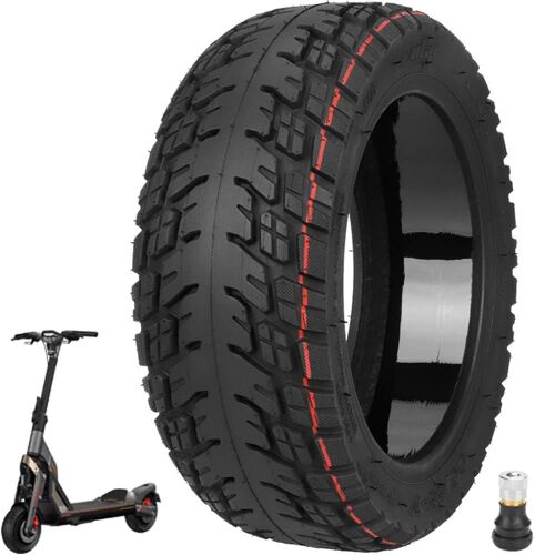 90/55-7 Tubeless Self-Healing Off-Road Tire For Segway Gt Series Electric Scooter 11 Inch Self Healing Replacement Wheels To Prevent Punctures (1 Piece)