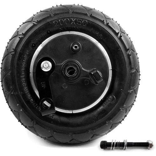 8 Inch Wheel With Drum Brake 8" Pneumatic Wheel With Expansion Brake Electric Scooter Brake Aluminium Wheel Brake 200x50