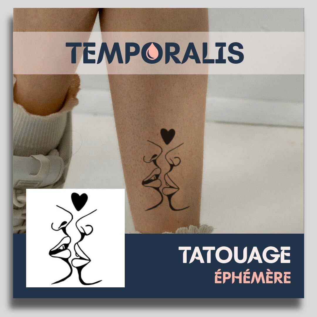 Tatouage Coeur pas cher - Meilleures offres Soldes Hiver 2026, image size:1080x1080