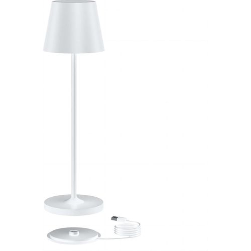 Lampe De Table À Batterie Led | Dimmable Luminosité | Rechargeable Couleur De Lumière Blanche Chaud | Pour L'intérieur Et L'extérieur | Avec Contacter La Base De Recharge | Noir(2 Pièces)