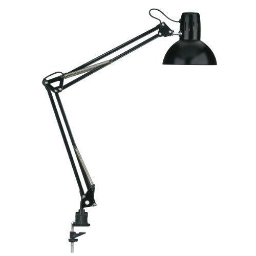 Lampe à pince Maul MAULstudy 60 W pivotable, inclinable noir