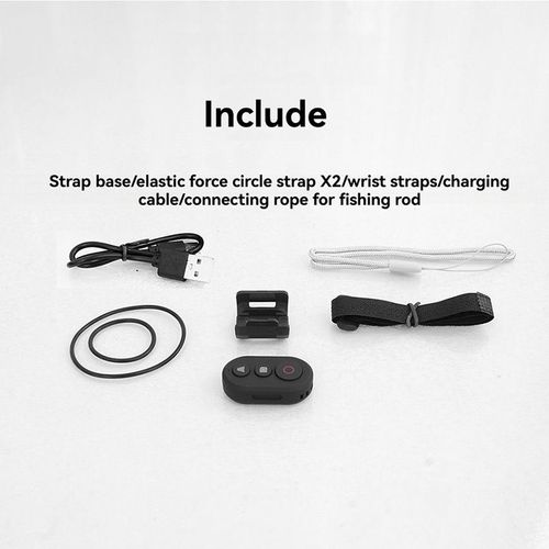 Télécommande Bluetooth de caméra panoramique - LICHIFIT - déclencheur à distance pour caméra DJI OSMO 360/Action 5 Pro/4