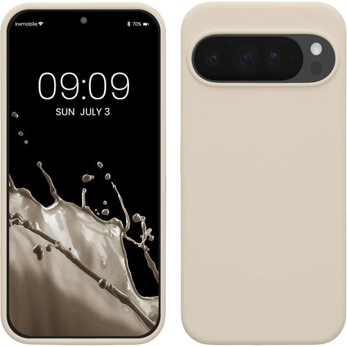 Housse Compatible Avec Google Pixel 10 Pro Xl Coque - Housse De Téléphone Protection Souple En Tpu Silicone - Crème Mat