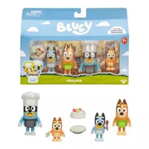 Moose Toys Ensemble de figurines Bluey Pavlova