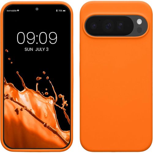 Housse Compatible Avec Google Pixel 10 Pro Xl Coque - Housse De Téléphone Protection Souple En Tpu Silicone - Orange Fruitée
