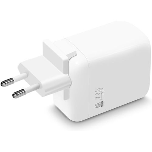 Chargeur Usb C Gan 67w 3 Ports Compact Rapide - Pour Mac Book Pro 16, 15, 14, 13 Pouces,Air 2018 2019 2020 13 Inch,Ipad Pro, Iphone 16/15, Pixel Et Tous Appareils Usb-C ¿Avec Câble 1.8m Incl[Z2015]