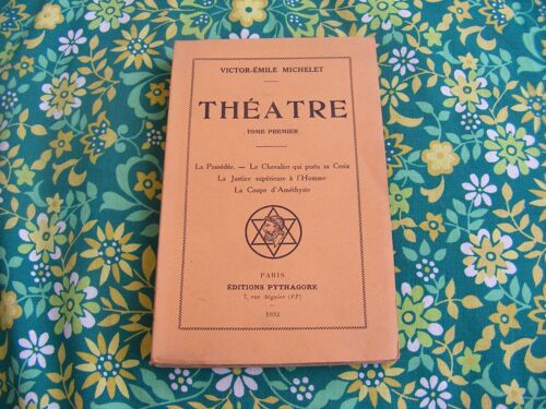 Théâtre. Tome Premier