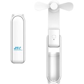 Mini ventilateur portable, ventilateur portable, ventilateur à batterie, ventilateur de bureau silencieux petit, ventilateurs portables de bureau, Powerbank ventilateur rechargeable porte type C