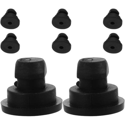 Lot De 8 Pieds De Rechange Universels En Caoutchouc Pour Mijoteuses, Appareils De Cuisine, Pieds En Caoutchouc Antidérapants