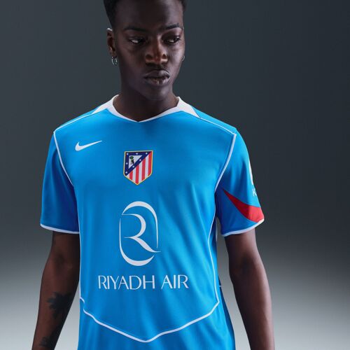 3e Maillot De Foot Replica Nike Dri-Fit Total 90 Atlético Madrid 2025/26 Stadium Pour Homme - Bleu