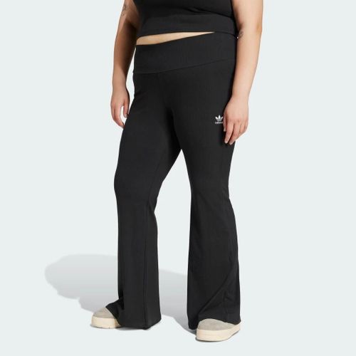 Legging Évasé Côtelé Essentials (Grandes Tailles) Adidas - Black - 1x