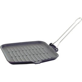 KALANKA-Dietella Grill, en Fonte, Aluminium, Anthracite, 24x24 cm