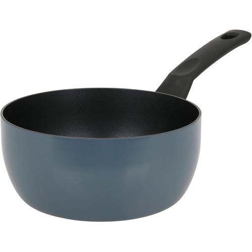 Kalanka-715454 Casserole Aluminium Pressé Recyclé Ravive Ø 20 Cm H 9.5 Cm - Revêtement Intérieur Whitford Xylan 2 Couches Sans Pfoa - Coloris Bleu - Tous Feux Dont Induction