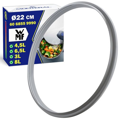 SUBZONAL-Joint pour Autocuiseur pour WMF Ø 22 cm avec le Code 60 6855 9990 6068559990 Garantie de 10 Ans - Monteral