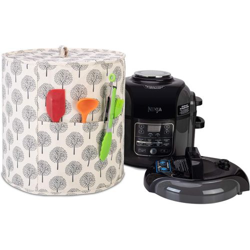 Housse Compatible Avec Ninja Foodi Autocuiseur Et Multicuiseur, Housse Anti Poussiere Pour Ninja Foodi Autocuiseur Op300Eu, Op500Eu, Arbre