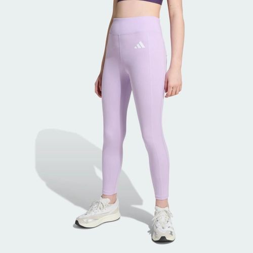 Legging 7/8 All Sports Optime Favorite Enfants Adidas - Powder Plum / White - 13-14a