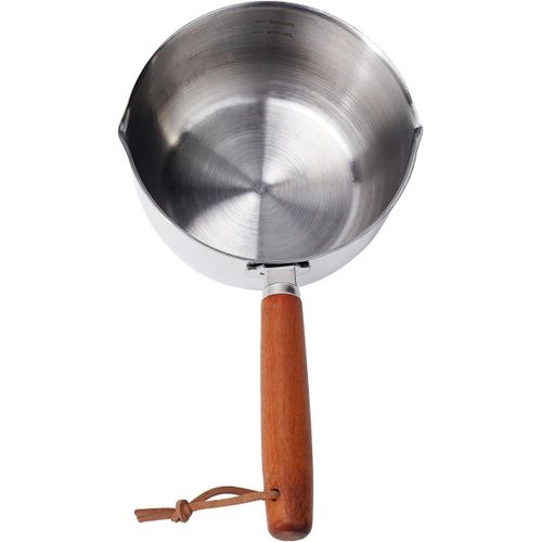 Chaas-Casserole Multifonction En Acier Inoxydable De 150 Ml/300 Ml/500 Ml Avec Bec Verseur (500 Ml)