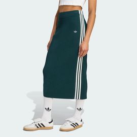 Jupe 3 Bandes Maille Adicolor Adidas - Aurora Ink - S