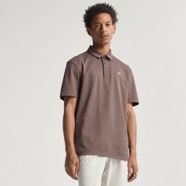 Polo Piqué Originals Stripe Adidas - Trace Brown / Dark Brown - Xs