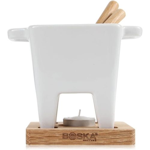 KALANKA-Boska Tapas Fondue Bianco - Blanc - Pour 174 grammes de fromage fondu - 300 ml Contenu