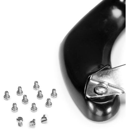 12 Vis Spéciales Pour Casseroles Amc Série 27-Pièce De Rechange Compatible Avec Filetage Spécial Amc-Acier Inoxydable-Set Complet-Fabriqué En Italie