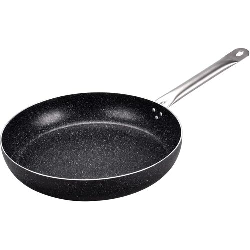 Subzonal-Etnea Pro Poêle 36 Cm Manche Inox 0008656736, Noir