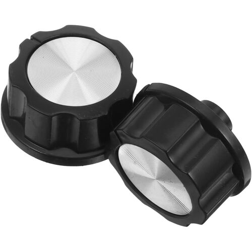 Ulteronixshop-Lot de 2 boutons de commande pour cuisinière à gaz, 6 mm, minuterie pour barbecue